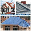 thermal roofing sheets/plastic roof tile/house design